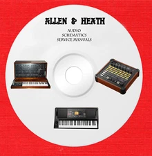 Allen & Heath Audio Repair Service owner manuals on 1 dvd in pdf format 