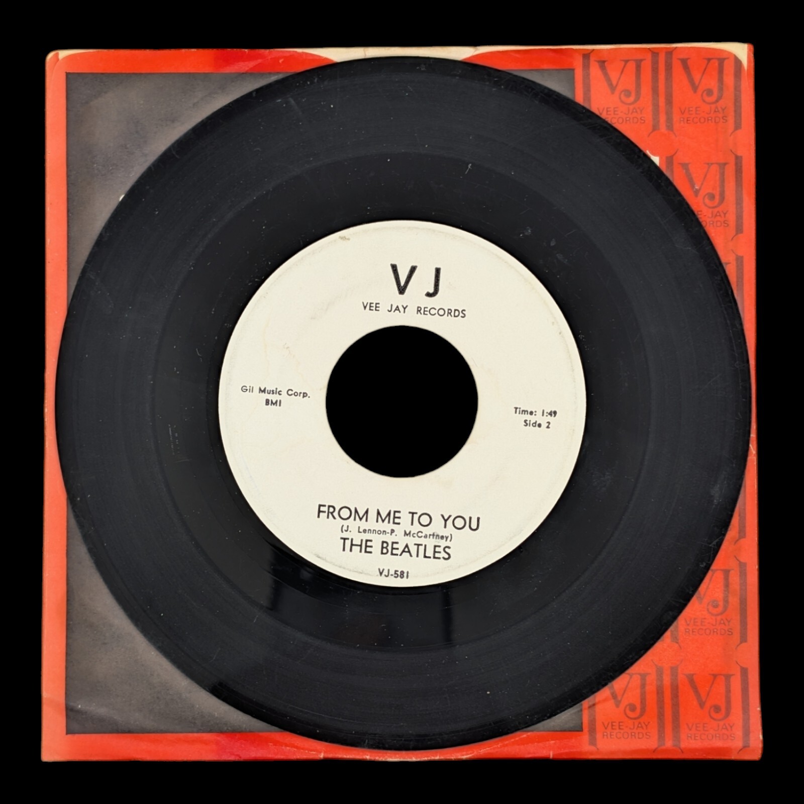 The Beatles – Please, Please Me / From Me To You VJ-581, 7