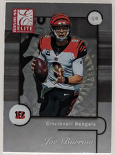 Joe Burrow 2021 Donruss Elite 2001 #9 Football NFL Card Bengals Insert QB
