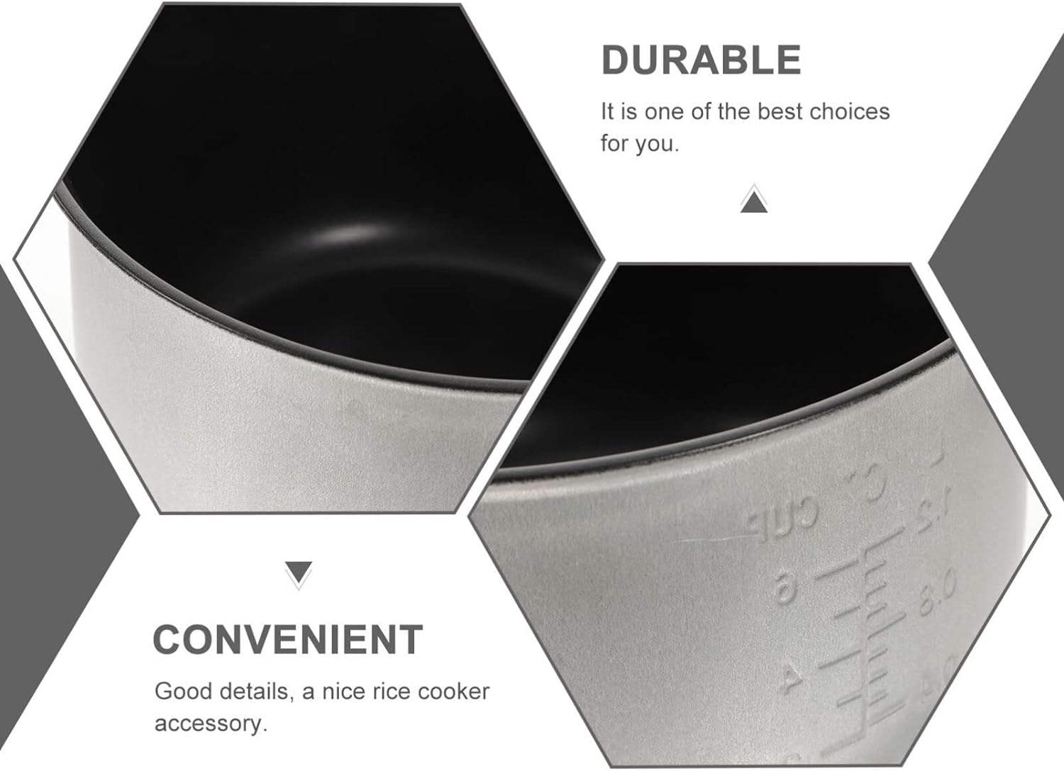 Power Pressure Cooker Inner Pot Inner Cooking Pot Aluminum Electric