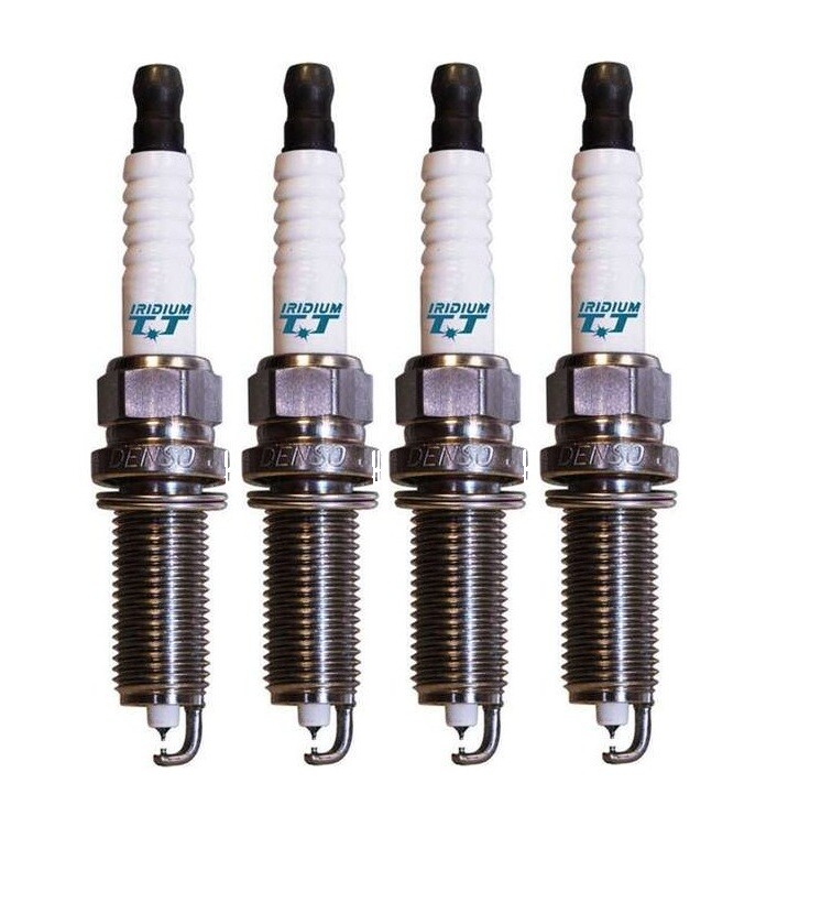 Set of 4 Spark Plugs Denso Iridium TT For Lexus Mazda Nissan Toyota L4