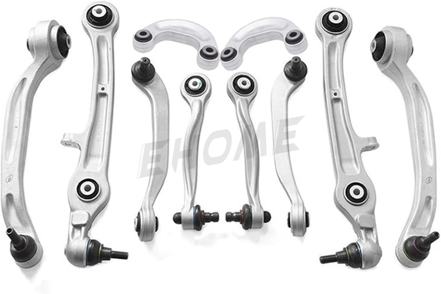 10x Suspension Control Arms Set For Bentley GT GTC Flying Spur Front Upper Lower