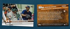 HOUSTON ASTROS JANKOWSKI & GUDUAN 2017 TOPPS UPDATE SERIES CARD US297