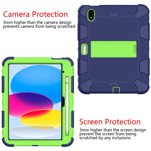 For iPad 10th Mini6 8th Air4 5 10.2 Pro 11 10.5 Shockproof Hard Stand Case Cover - Picture 78 of 90