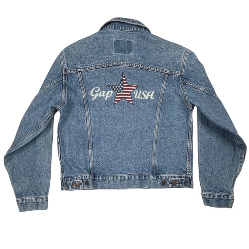 Vintage GAP Denim Jacket Mens Medium 