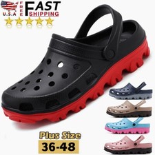 Men's Classic Clog Unisex Slip On Women Shoe Ultra Light Water-Friendly Sandals