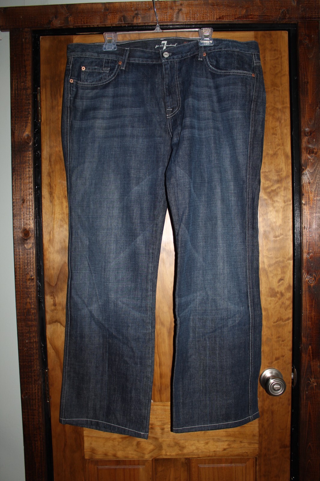 7 For All Mankind Jeans A Pocket Relaxed Straight Leg Denim Men&rsquo;s 42 x 31