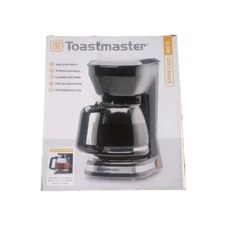 Toastmaster 12 Cup Coffee Maker TM-128CM Black 