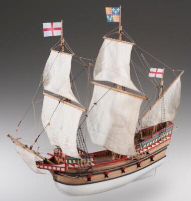 Golden Hind Maßstab 1:72 Holzschiff Bausatz DUSEK