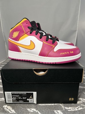 DS Nike Air Jordan 1 Mid Dia De Los Muertos GS Size 6.5Y La Familia  DC0500-100 | eBay