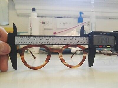 Vintage Round Panto 1950 French France Eye Glasses Brown Vintage Round Panto 1950 French France Eye Glasses Brown