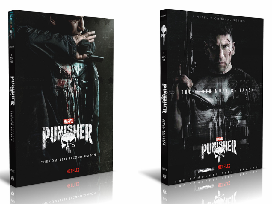 Marvel's The Punisher Seasons DVD 6-Disc Sealed Free