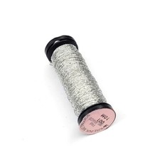 Kreinik Thread Fine 8 Braid 001 Silver