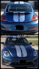 18 Plain Rally Stripe Stripes Graphics Fits Any Year Vw Volkswagen Beetle Bug