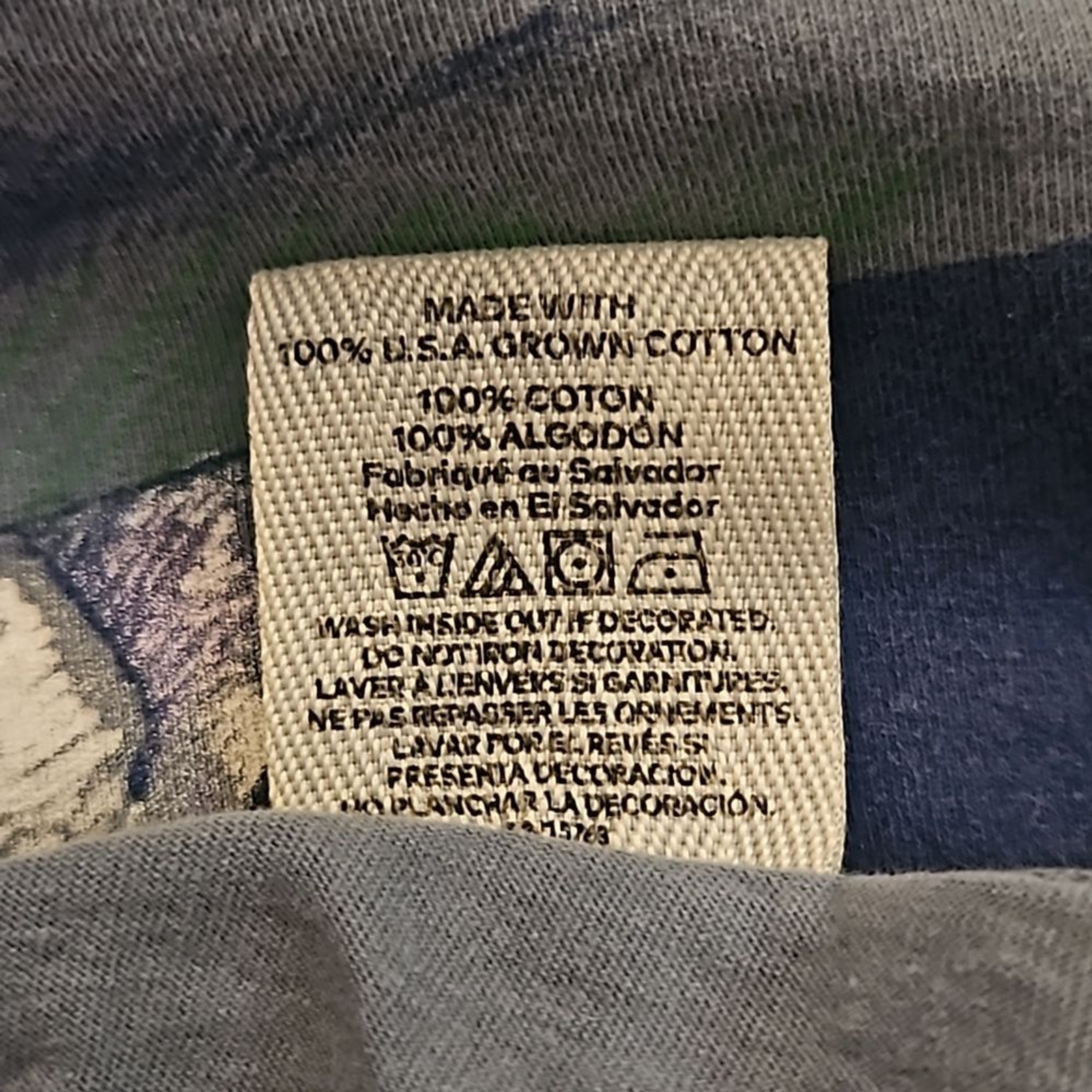 ESKIMO JOE'S Comfort Wash Cotton Crazy Weather Short Sleeve T-shirt