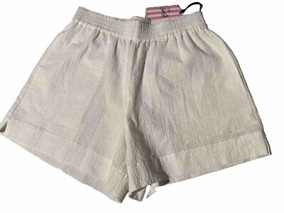 MC2 SAINT BARTH SHORTS Shorts weiß MEAVE SEERSUCKER Gr. S AUTHENTISCH