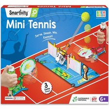 DIY Tabletop Tennis - Pickleball Game for Kids 6 to 12, 2 Player STEM Toy wit...