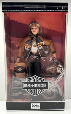 Harley Davidson BARBIE & KEN Doll Collectors Edition MOTORCYCLE