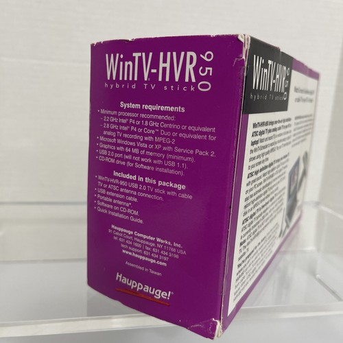 Hauppauge WinTV-HVR 950 Hybrid TV Stick HDTV Receiver (New Open Box) - Picture 5 of 6