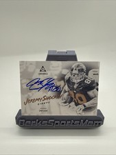 2018 Panini Luminance Spotlight Signatures /49 Jeremy Shockey #SS-JS Auto