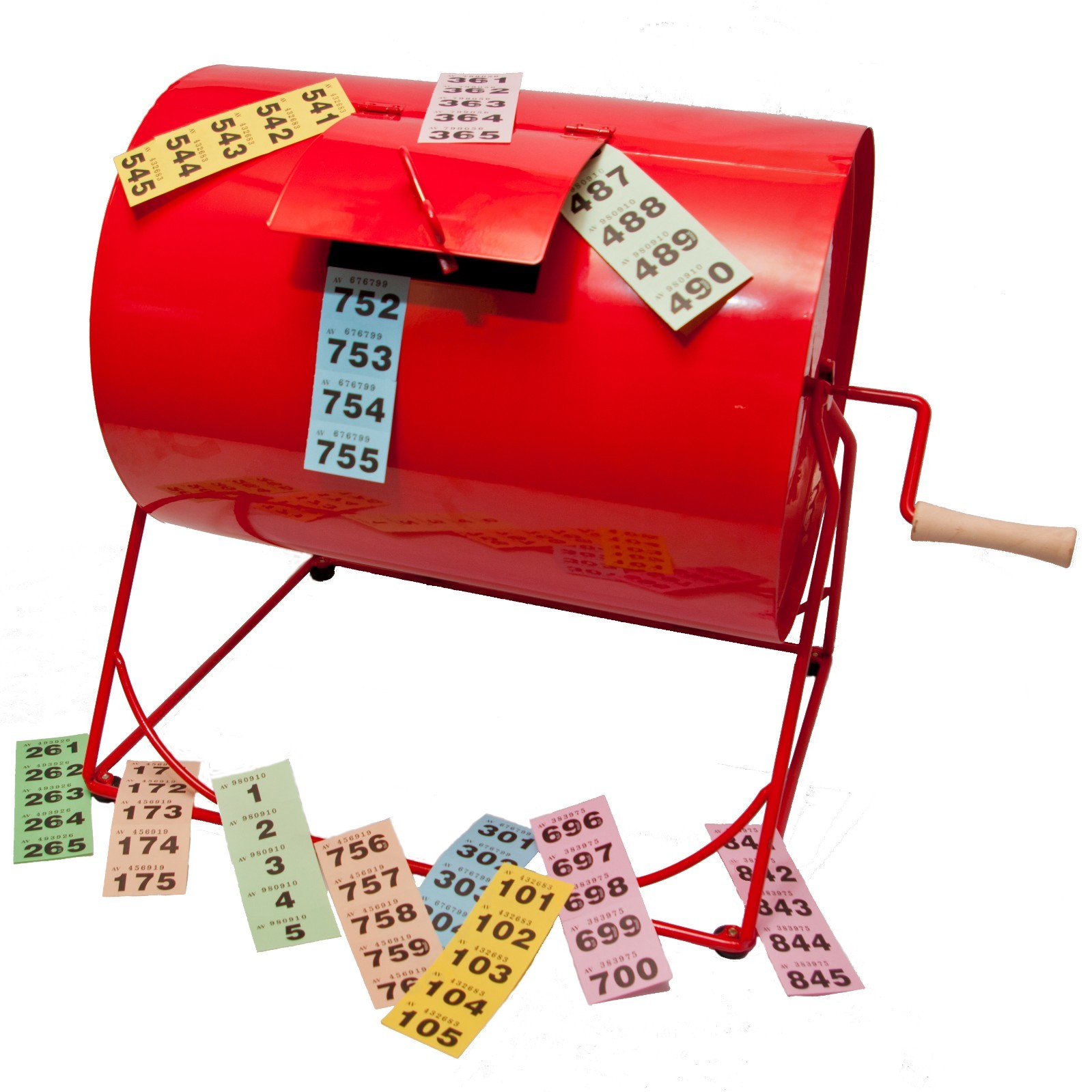 Raffle Drum tombola fundraising raffle Machine Metal Drum raffle ...