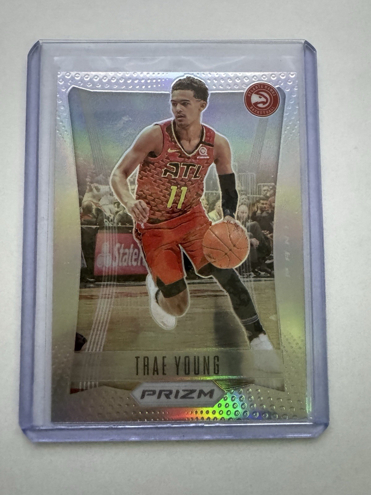 2020-21 Panini Prizm - Prizm Flashback Trae Young #13 Silver Prizm