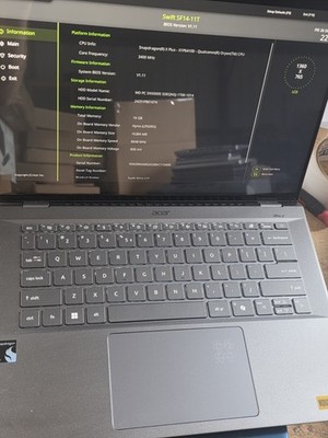 Acer Swift 14 AI SF14-11-X128 Copilot+ PC 14.5'' Snapdragon X Plus 16GB 1TB SSD A