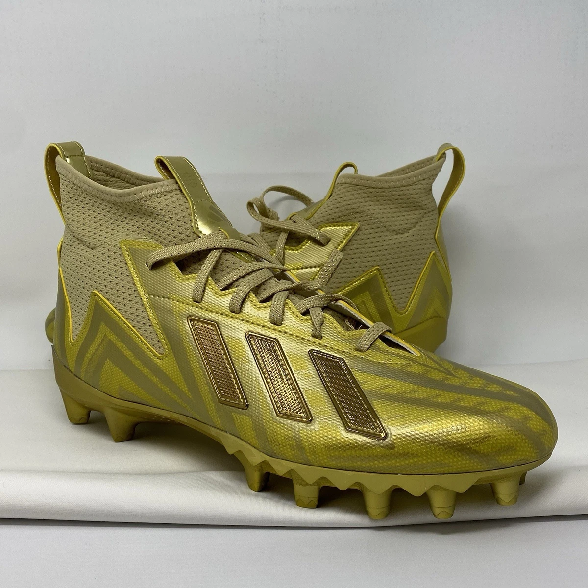 Adidas Freak Ultra Primeknit inline Gold Football Cleats  display picture 1