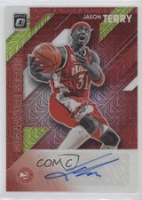2019-20 Panini Donruss Optic Signature Series Choice Prizm Jason Terry Auto n0c