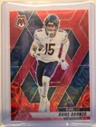 2025 Panini Mosaic Football Red Scope Rome Odunze #206