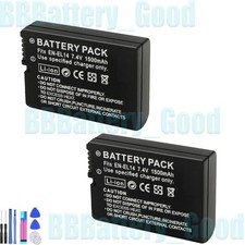 2x EN-EL14A Battery For Nikon D3300 D3400 D3500 D5100 D5200 D5300 D5500