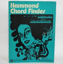 HAMMOND CHORD FINDER HL-00131308 Hal Leonard Publishing 1971 Hammond Organ USA