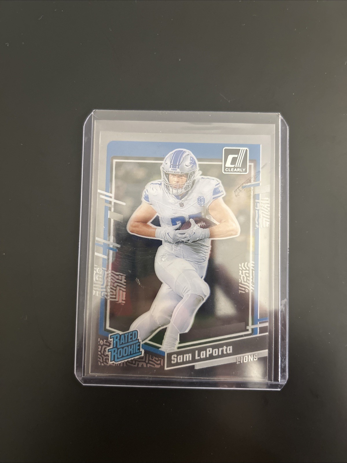 2023 Panini Clearly Donruss Rated Rookie Sam LaPorta #81