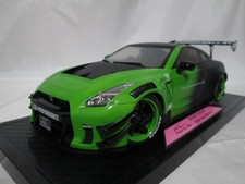 Kyosho 1/18 Nissan Skyline GT-R R35 Liberty Walk Minicar