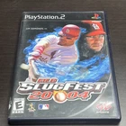 MLB SlugFest 2004 (Sony PlayStation 2 PS2) Complete W/ Manual & Reg Card