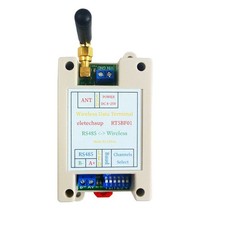 RT5BF01 DC 12V 24V Din Rail DIP Switch RS485 Wireless Transceiver 20DBM-121dBm