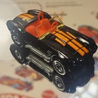 Hot Wheels - Vintage - 1982 Shelby Cobra 427 S/C - Black/Orange - Die Cast 1:64