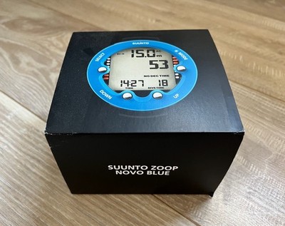 Suunto Zoop Novo Blue | Tauchcomputer | Originalkarton | getestet