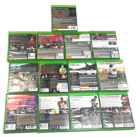 Microsoft Xbox One Console Bundle + Controller 14 Games NBA 2K Madden FIFA