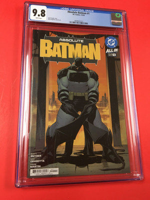 ABSOLUTE  BATMAN  #  1  CGC  9.8  (2024)  1st PRINT DRAGOTTA  COVER ''A'' BEAUTY !