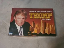 DONALD TRUMP - I'M BACK AND YOUR FIRED: THE  GAME  Parker Brothers -  Complete 