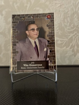 2023 Historic Autographs The Mob 2 Legende Vito Genovese Boss Der Genovese Fam.