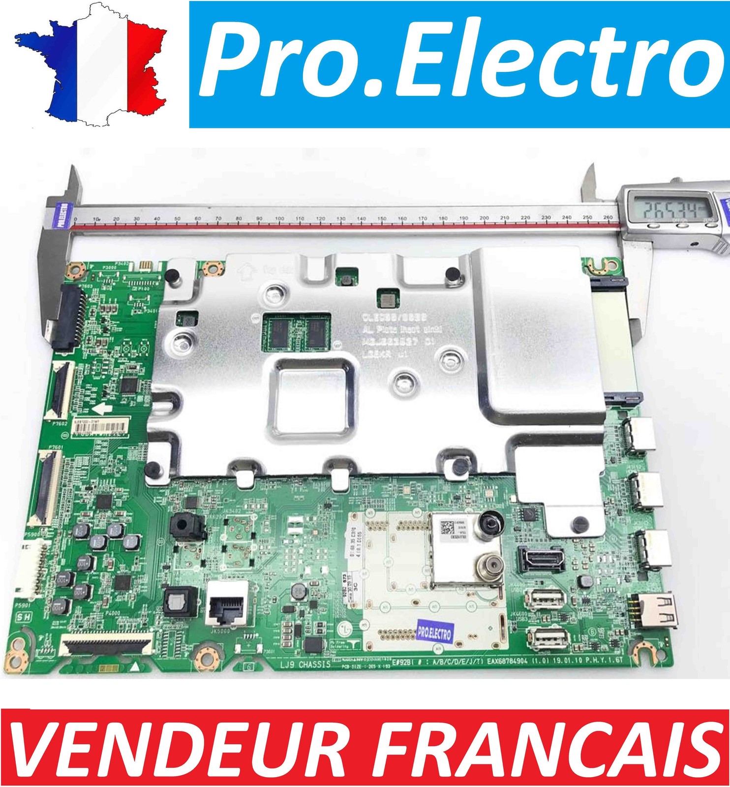 Plus de son ni image sur LG OLED65B9PLA ? Carte EAX68784905