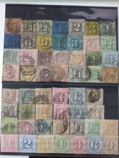 Altdeutschland Thurn und Taxis 1-54 KOMPLETT BRIEFMARKENSAMMLUNG  incl 18 19 25