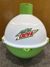 Mountain Dew The Big Bobber Floating Cooler Promotional Vintage Pool Fishing MTN