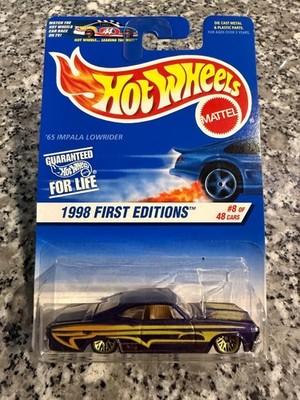 HOT WHEELS 1998 FIRST EDITIONS '65 IMPALA LOWRIDER #635. | eBay