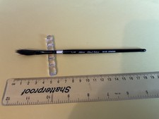 Silver Black Velvet Striper brush   P2443