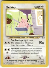 Clefairy 30/111 Neo Genesis Pokemon Unlimited Kizuki on eBay