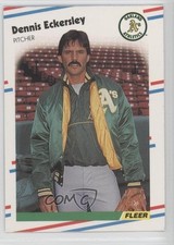 1988 Fleer Dennis Eckersley #279 HOF 2e9