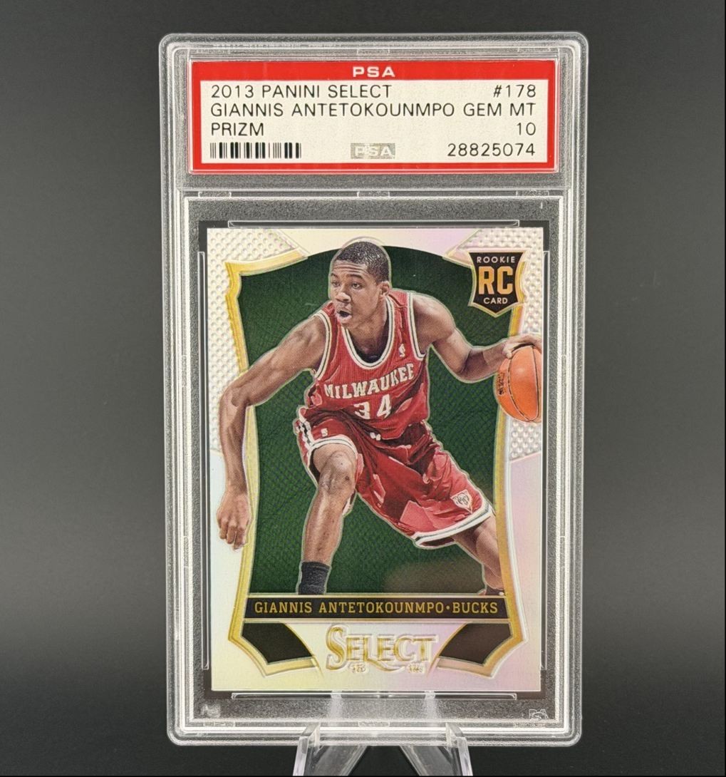 2013 antokounmpo GIANNIS その他 SELECT patch JSY RPA 10 AUTO RC Antetokounmpo Giannis Select Panini 2013 PSA10 RC その他